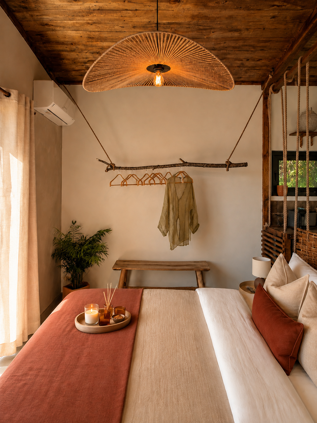 Sand Cabin double bedroom