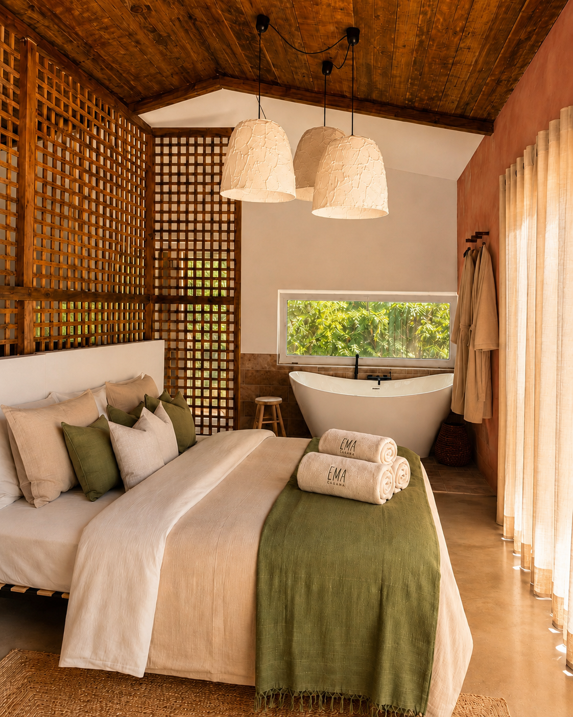Rosewood Cabin bedroom