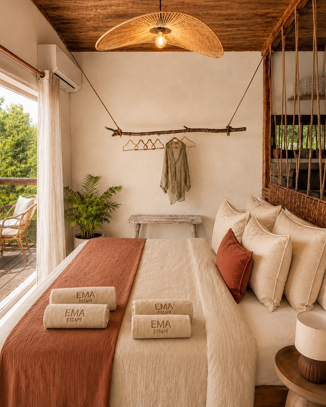 Rosewood Cabin interior detail